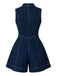 [Pre-Sale] Dark Blue 1980s Denim Vintage Jumpsuit 2