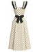 [Pre-Sale] Abb 1940s Ruffle Patchwork Vintage Dress 2