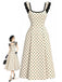 [Pre-Sale] Abb 1940s Ruffle Patchwork Vintage Dress 3