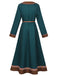 Green 1940s Vintage Dress 2