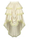 Beige 1950s Vintage Skirt