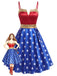 [Pre-Sale] 1950s Floral Vintage Classic Dress 4