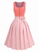 Pink 1950s Vintage Dress