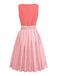 Pink 1950s Vintage Dress 2