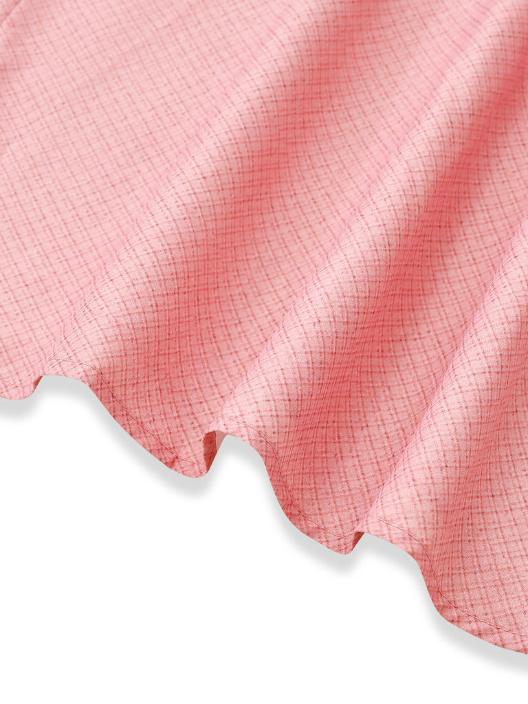 Pink 1950s Vintage Dress 6