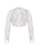 White 1950s Lace Blouse 2
