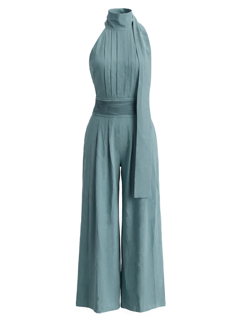 Blue 1930s Vintage Jumpsuit 3