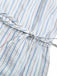 [Pre-Sale] 2PCS 1940s Striped Tied Lantern Sleeve Blouse & Solid Dress