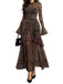 Brown 1930s Dress 7
