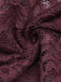 Wine Red 1970s Lace V Neck Bow Blouse 6