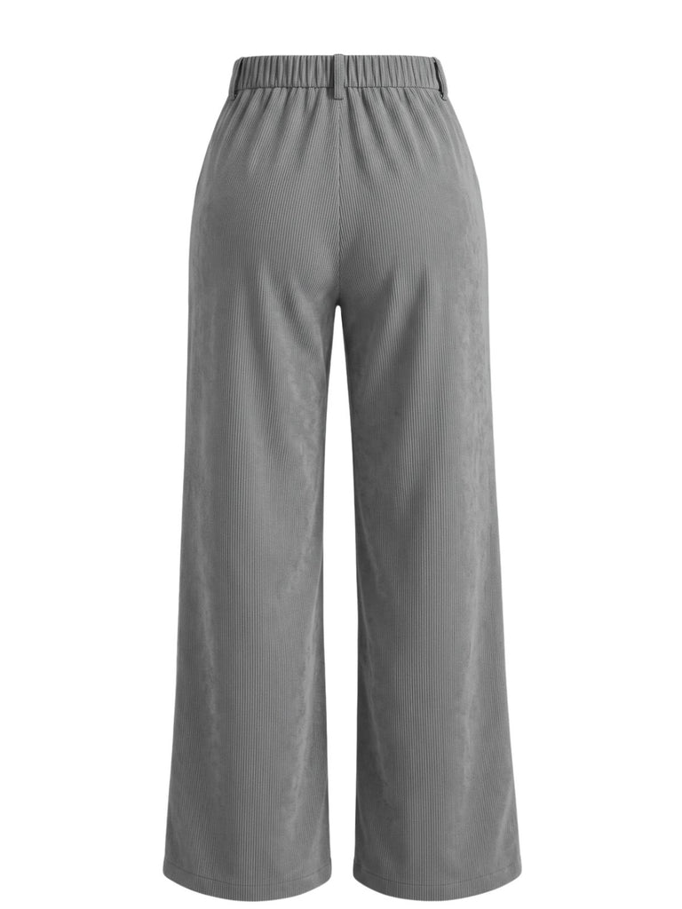 Grey 1950s Pants 2