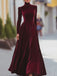 1940s Velvet Puff Sleeve Dress 9