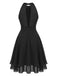 1940s Ruffle Dress 2