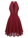 1940s Ruffle Dress 7