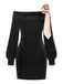 Black 1960s Dress 2