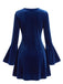 1930s Velvet Dress 5