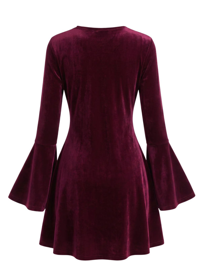 1930s Velvet Dress 8