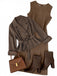 Blazer and Solid Color Skirt Set 12
