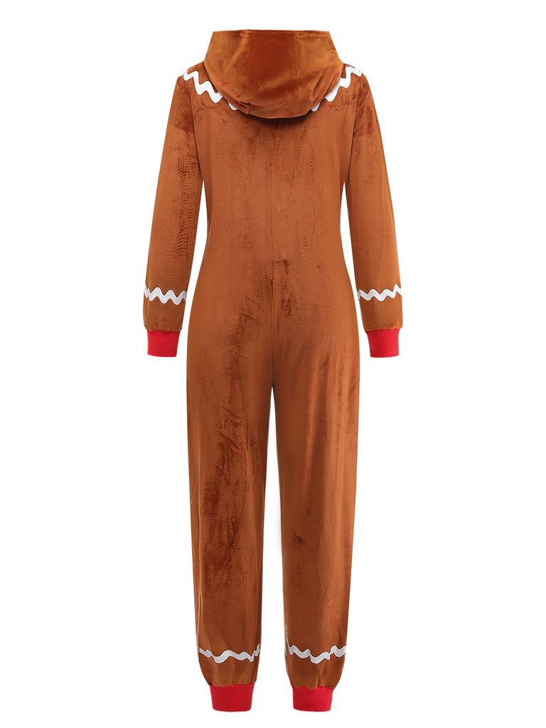 Brown 1960s Jumpsuit 8
