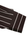 Dark Brown 1970s Striped Dress 5