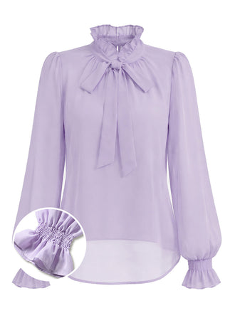 [Pre-Sale] Lavender Bow Top 1
