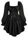 Black 1970s Dress 1