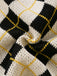 Color Block Diamond Knit Cropped Cardigan 4