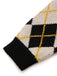 Color Block Diamond Knit Cropped Cardigan 6