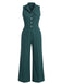 1950s V Neck Jumpsuit 3