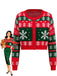 Green 1950s Christmas Jacket 1