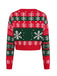 Green 1950s Christmas Jacket 7