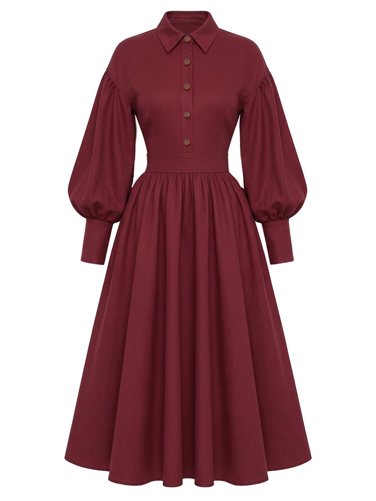 [Pre-Sale] Deep Red Dress 2