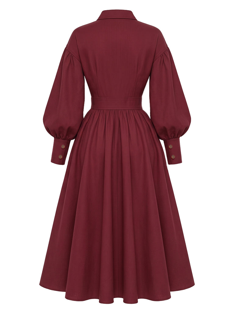 [Pre-Sale] Deep Red Dress 3