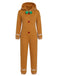 Camel 1960s Christmas Jumpsuit 2