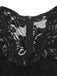 Black Lace Off Shoulder Wide Leg Jumpsuit 4