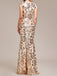 Gold 1920s Halter Dress 2