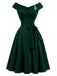 [Pre-Sale] Lake Green V Neck Dress 2