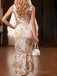 French Floral Fishtail Bodycon Midi Dress 5