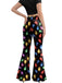 Black 1950s Christmas Pants 3