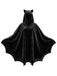 Black 1980s Cat Jacket 1