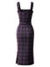 Deep Purple 1960s Square Neck Dress 2