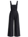 Corduroy Multi Pocket Straight Leg Jumpsuit 1