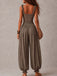 Lace Spaghetti Strap Harem Leg Jumpsuit 8