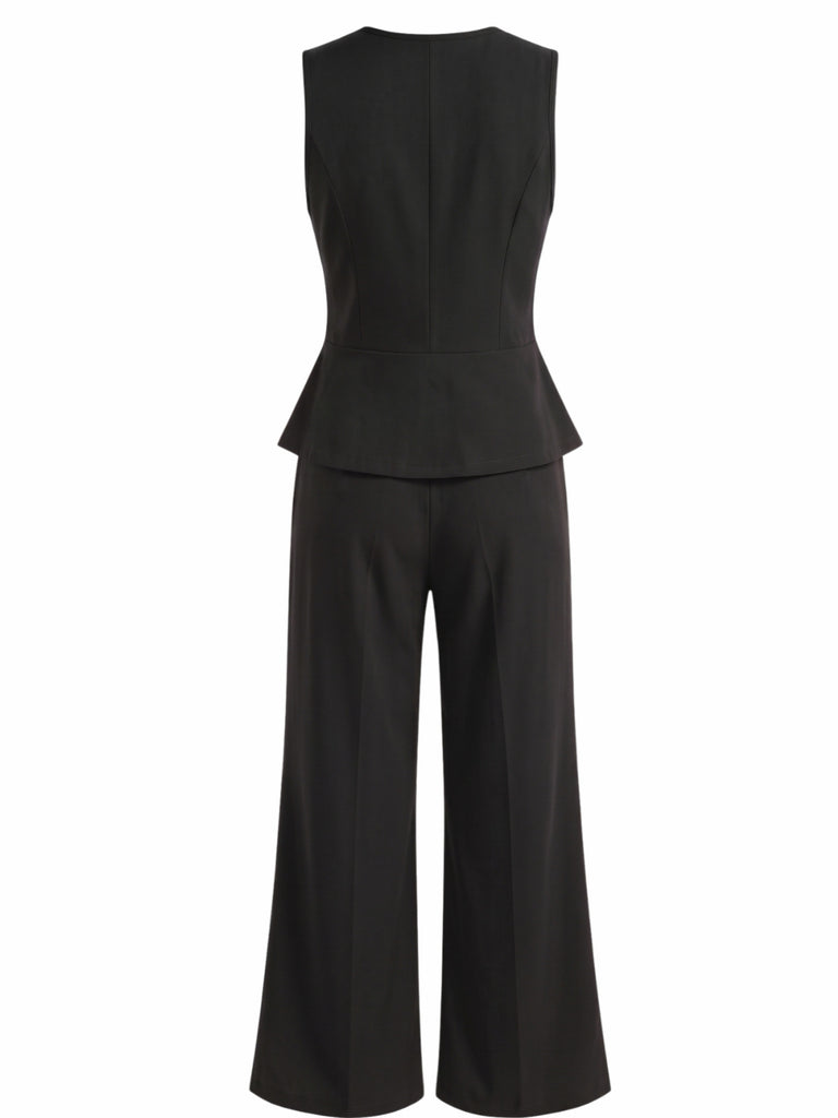 Black 1940s Dress 2