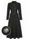 Black 1940s Dress 1