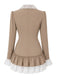 Khaki 1960s Lace Long Sleeve Jacket 7