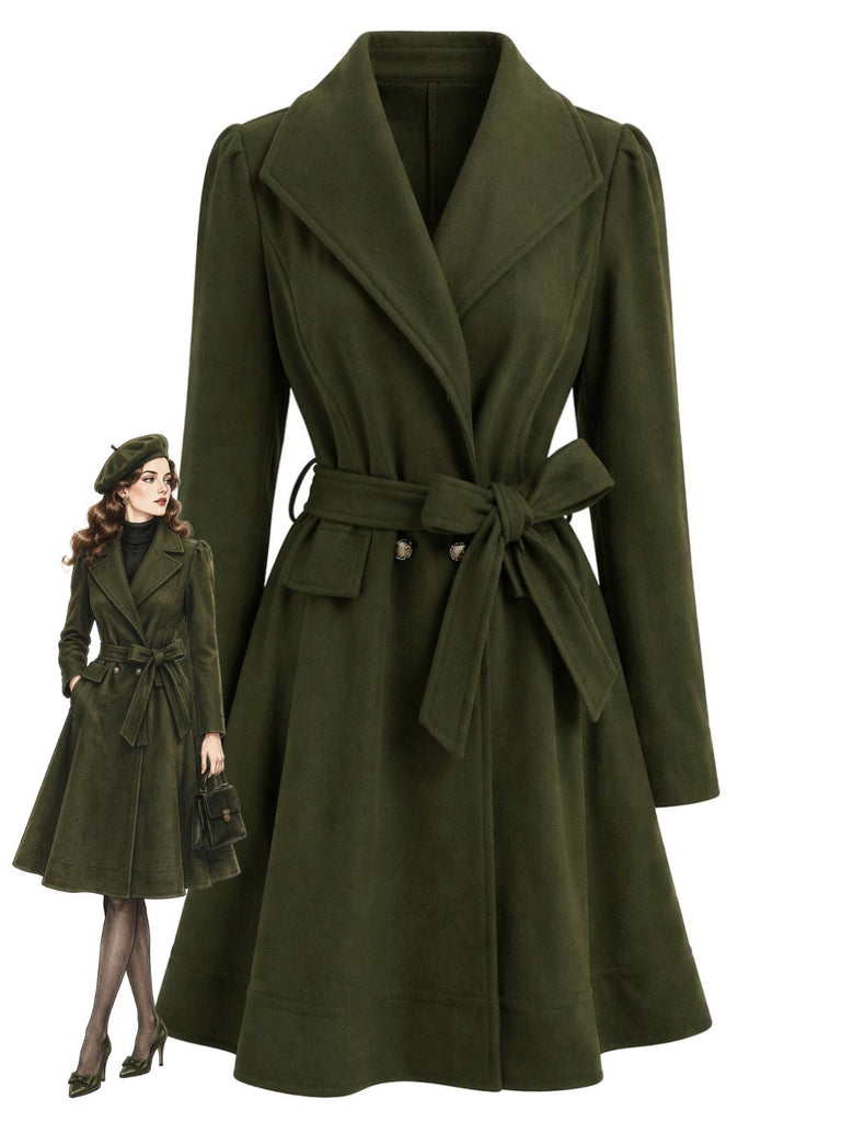Dark Green 1950s Jacket 1