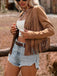Brown 1940s Fringe Jacket 3