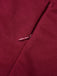 Wine Red 1950s Butterfly Lapel Mesh Dress