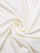 White 1950s Solid Pleated Halter Top
